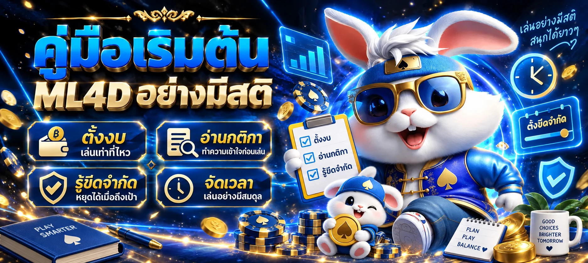 ML4D คู่มือเริ่มต้นอย่างมีสติ ตั้งงบและอ่านกติกา